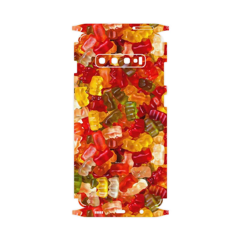 برچسب پوششی ماهوت مدل Gummi candy 1-FullSkin مناسب برای گوشی موبایل سامسونگ Galaxy S10 Plus