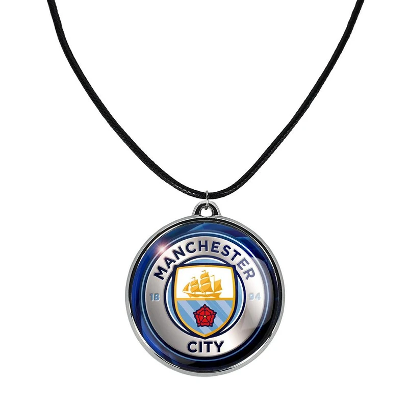 گردنبند خندالو مدل باشگاه منچستر سیتی کد 2678726788