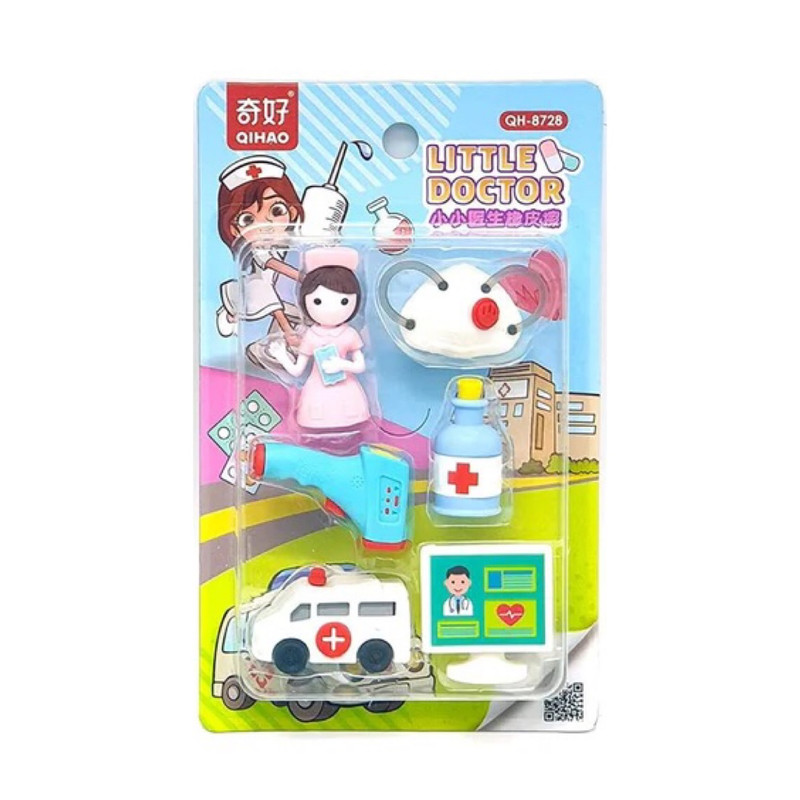 پاک کن کیو آی ها او مدل Little Doctor مجموعه 6 عددی
