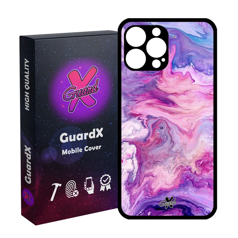 کاور گارد ایکس طرح ماربل مدل Glass10303 مناسب برای گوشی موبایل اپل iPhone 13 Pro Max
