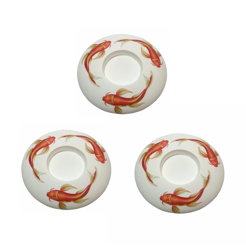 جاشمعی مدل ماهی کد 777 مناسب شمع وارمر بسته 3 عددی