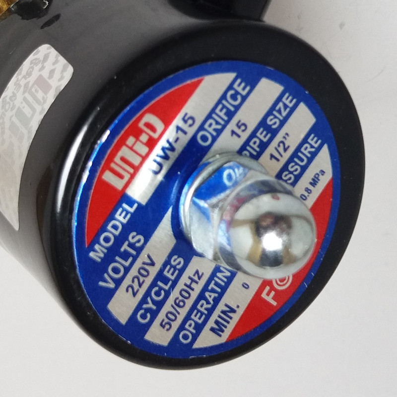 شیر برقی یونی دی مدل uw-15-220v-1/2M