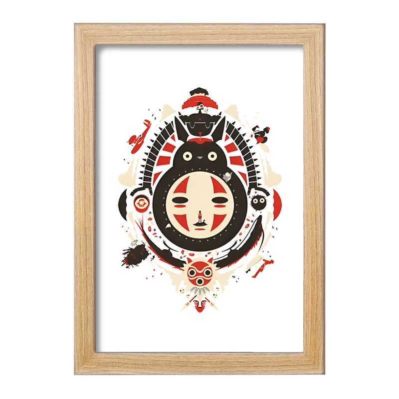 تابلو خندالو مدل انیمه توتورو (Totoro) کد F3472