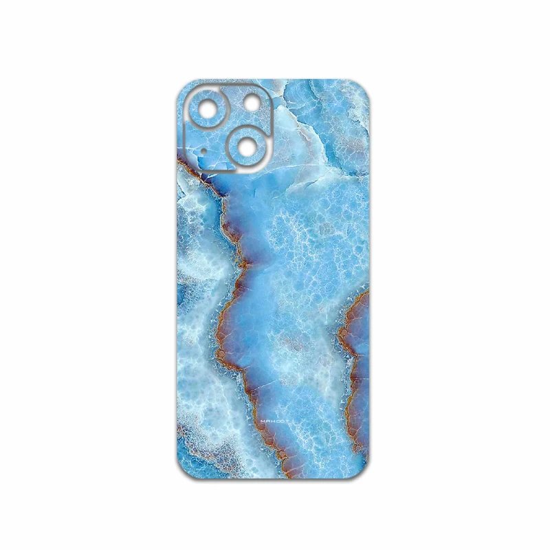 برچسب پوششی ماهوت مدل Blue-Ocean-Marble مناسب برای گوشی موبایل اپل iPhone 13 Mini