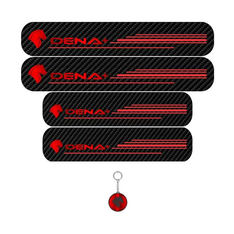  برچسب پارکابی خودرو لندمون کد LC012 MR مناسب برای دناپلاس مجموعه 4 عددی به همراه جاکلیدی