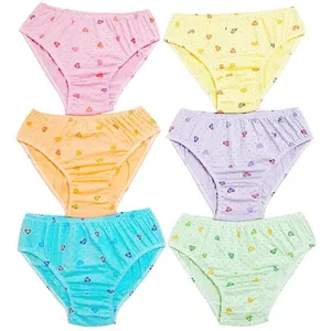 شورت زنانه مدل لیفه ای طرح پاستلی بسته 6 عددی