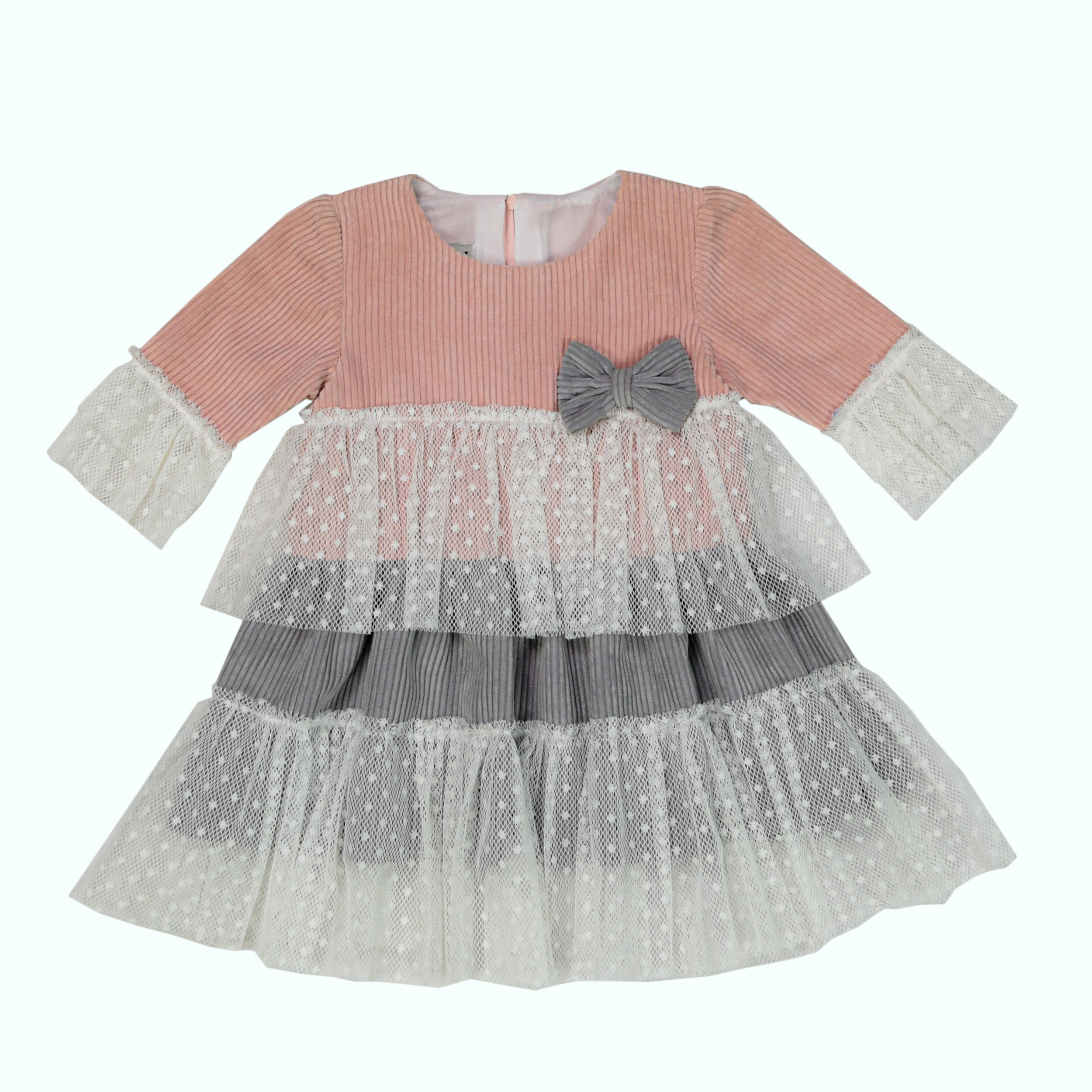 پیراهن دخترانه ماي کيد مدل گلاريس کد 8789-1