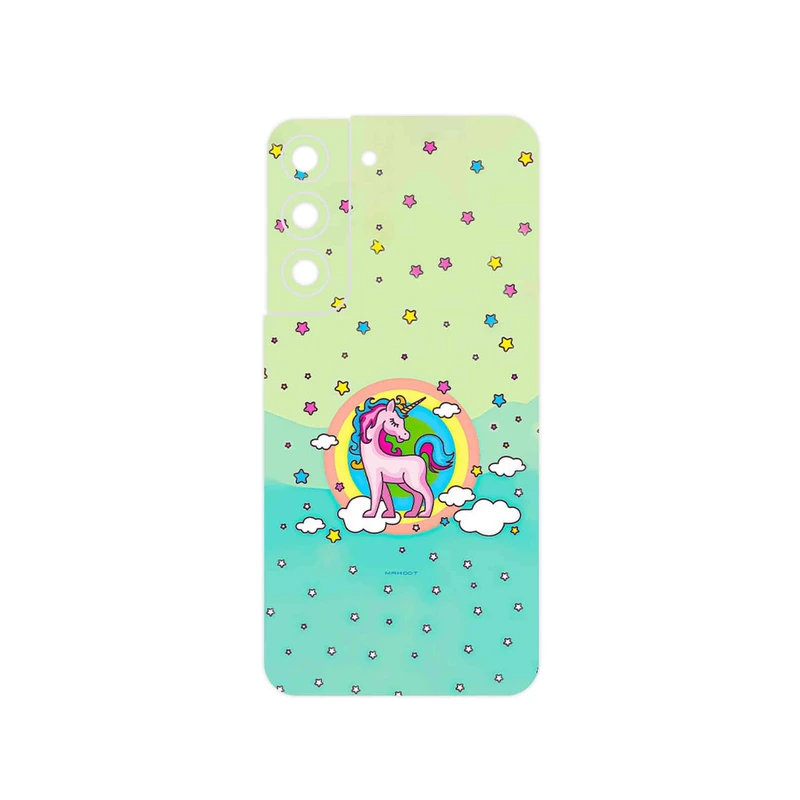برچسب پوششی ماهوت مدل Rainbow unicorn adventure مناسب برای گوشی موبایل سامسونگ Galaxy S22 5G