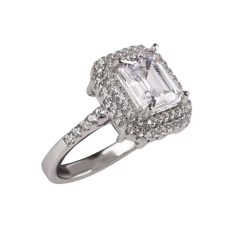 انگشتر نقره زنانه مدل 21916