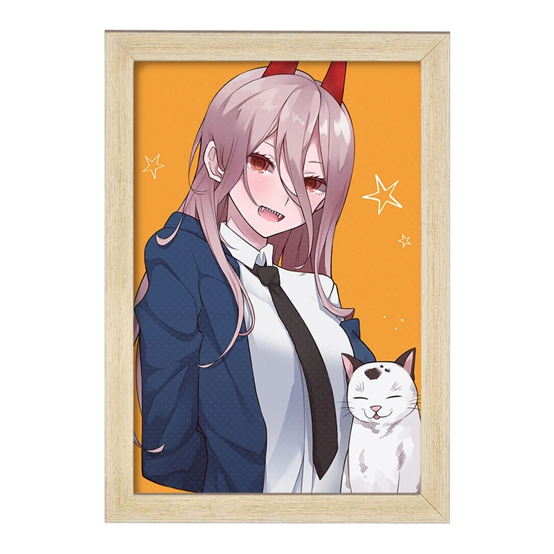 تابلو خندالو مدل پاور انیمه مرد اره ای Chainsaw Man  کد 23216