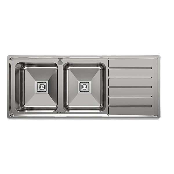 سینک ظرفشویی استیل بیمکث مدل 921 توکار