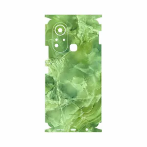 MAHOOT Green-Crystal-Marble-FullSkin Cover Sticker for Infinix Hot 11s