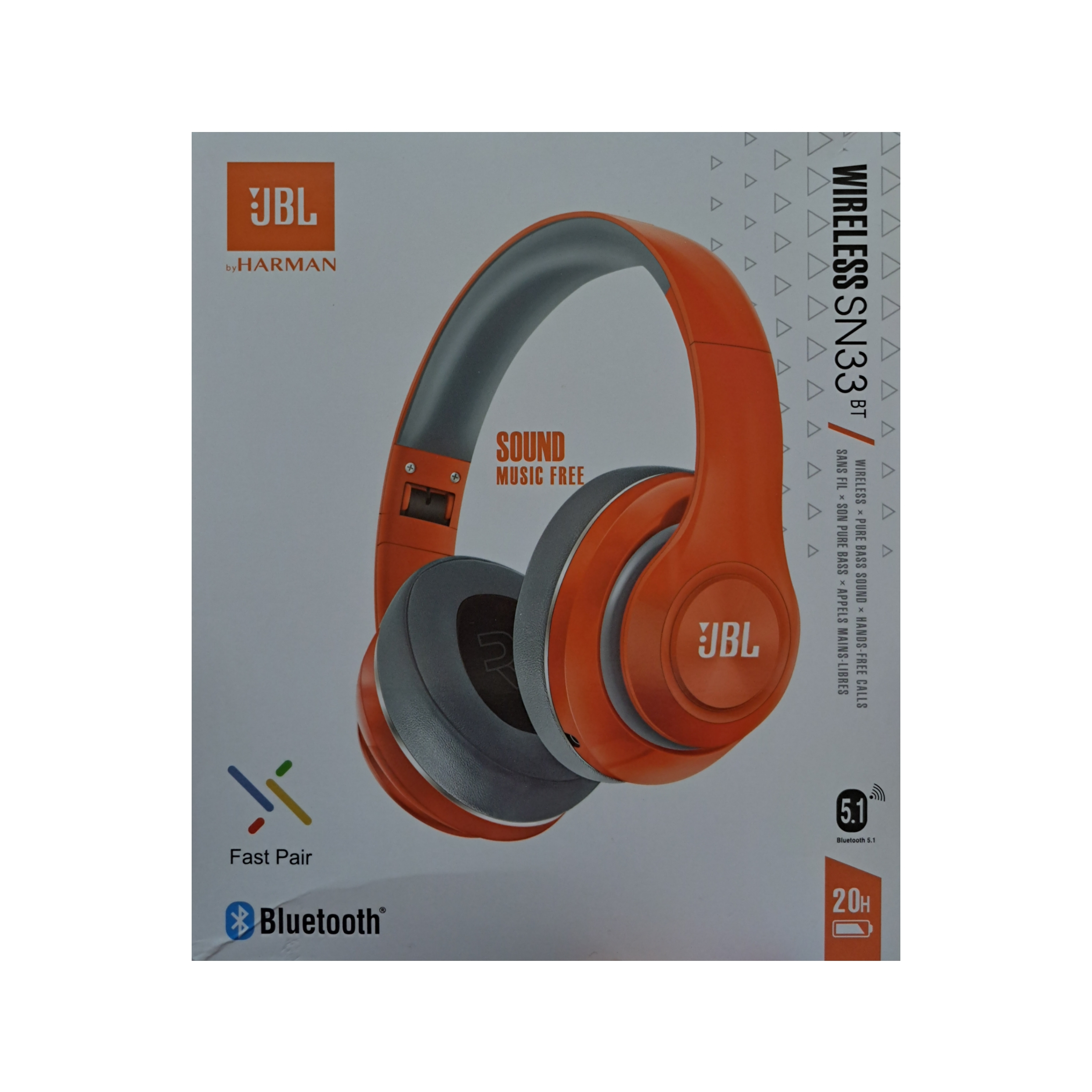 هدفون بلوتوثی مدل SN33BT.Harman
