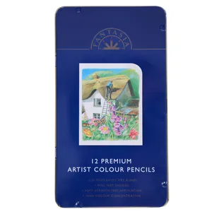 مداد رنگی ۱۲ رنگ فانتاسیا مدل Artist D-4236 