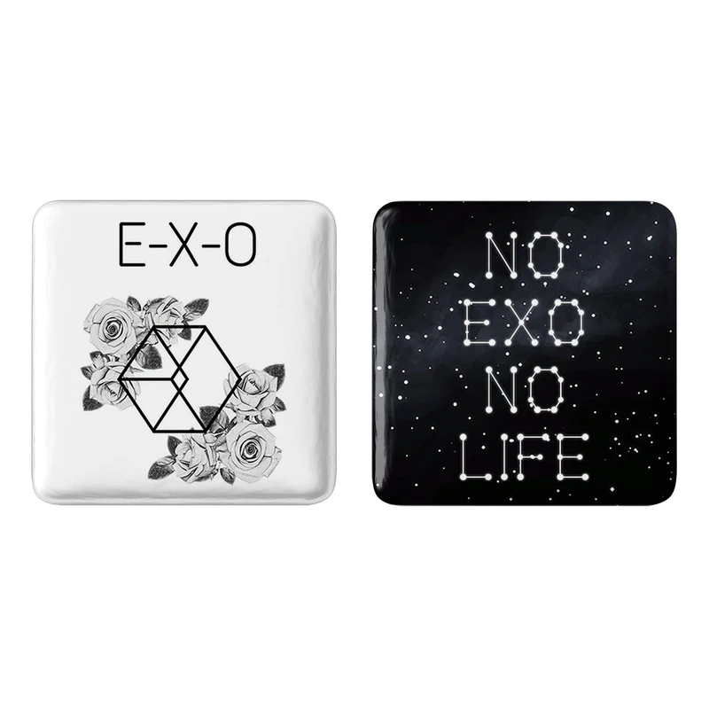مگنت خندالو مدل گروه اکسو EXO کد 25342525 مجموعه 2 عددی