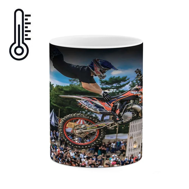 ماگ حرارتی کاکتی مدل موتورسوار کد mgh10070