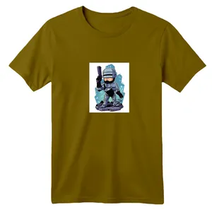 تی شرت آستین کوتاه بچگانه مدل مرد آهنی رنگ شتری