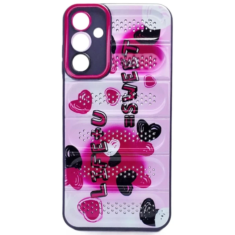 کاور قاب آوش طرح عروسکی مدل دخترانه 02 مناسب برای گوشی موبایل سامسونگ GALAXY A55