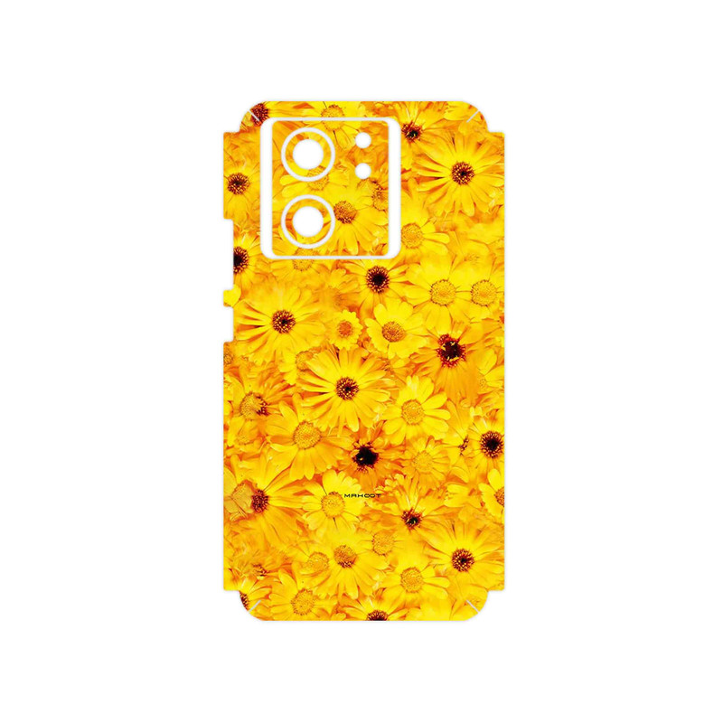 برچسب پوششی ماهوت مدل Yellow_Flower مناسب برای گوشی موبایل شیائومی 13T