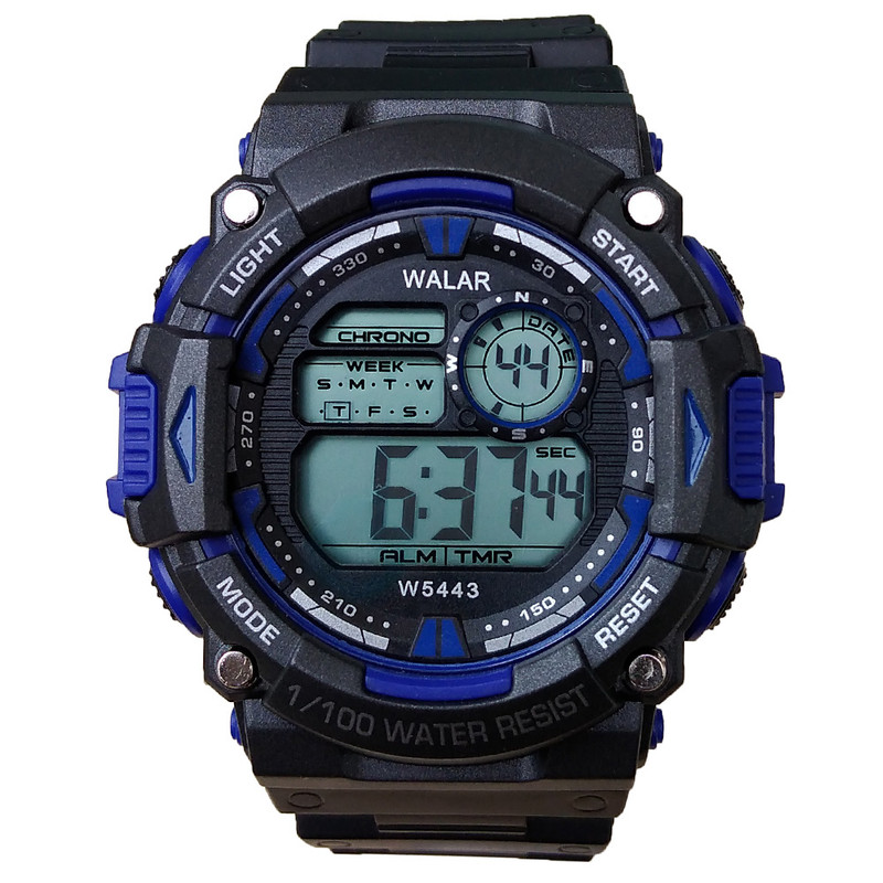 ساعت مچی دیجیتال پسرانه والار مدل اسپرت SPORT کد SSM497