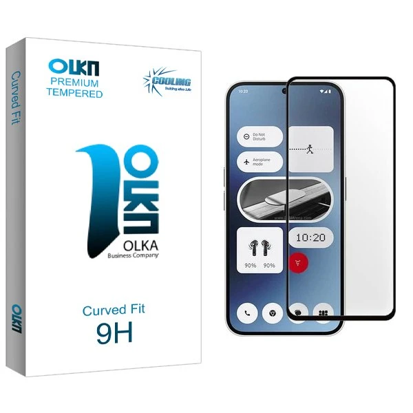 محافظ صفحه نمایش شیشه ای کولینگ مدل Olka مناسب برای گوشی موبایل ناتینگ  2a
