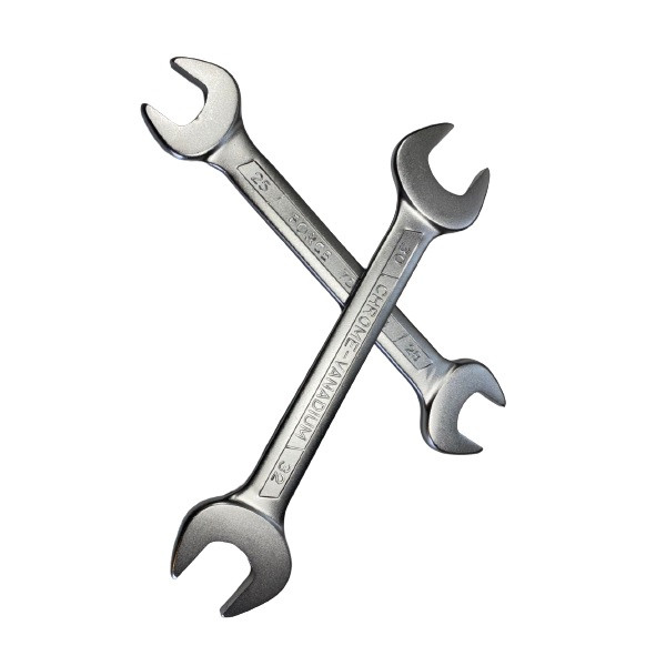 آچار  دو سر تخت فورس مدل 5128P مجموعه 12 عددی