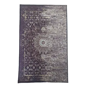 فرش پارچه‌ای مدل فرشینه طرح مدرن کد 013