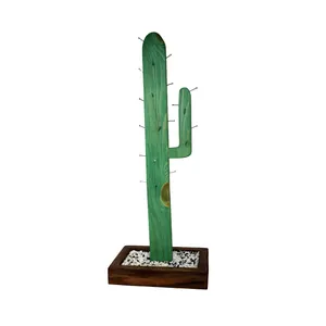 جاکلیدی مدل رومیزی طرح کاکتوس کد 002