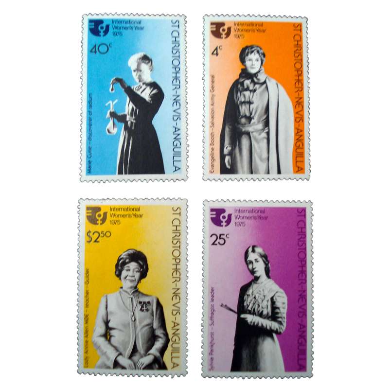 تمبر یادگاری مدل ملل کد bc-1963 مجموعه 4 عددی