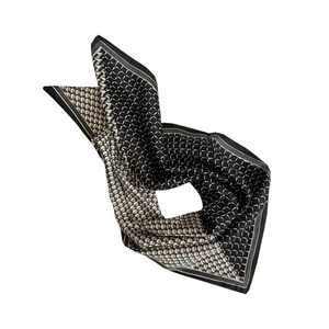 روسری زنانه مدل مینی اسکارف ابریشم توییل کد 00591