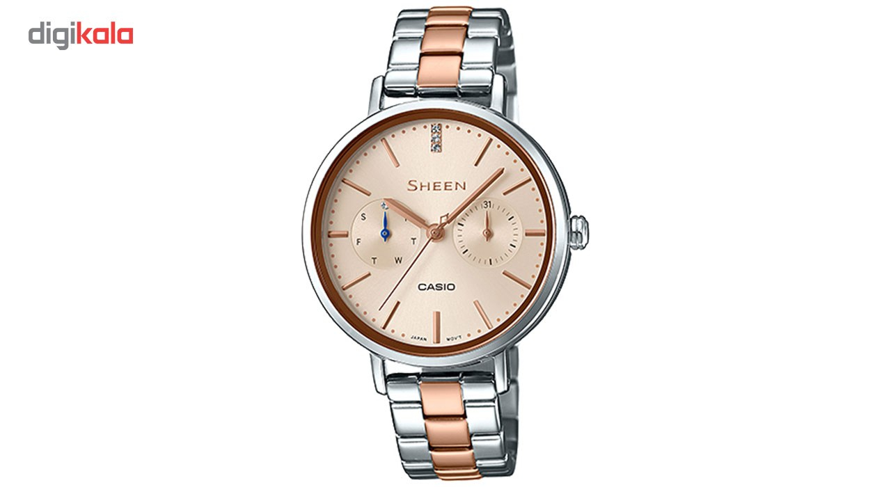 ساعت مچی عقربه ای زنانه کاسیو مدل SHE-3054SPG-4AUDR