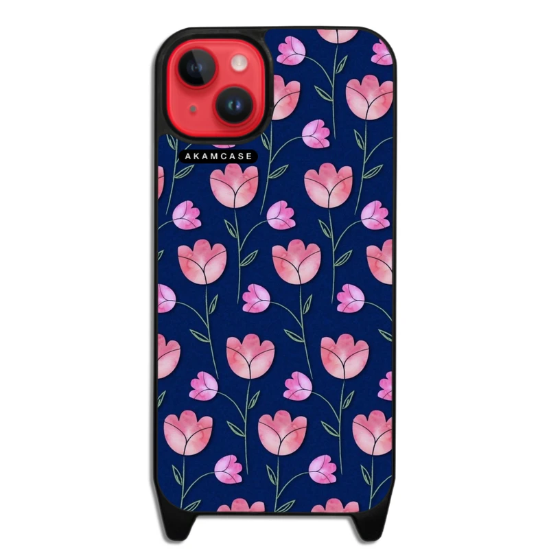 کاور آکام مدل AMC-WLA15PLUS-FLOWERS6 مناسب برای گوشی موبایل اپل iPhone 15 Plus