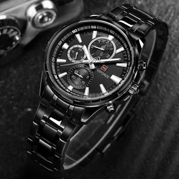 ساعت مچی عقربه‌ای مردانه نیوی فورس مدل 9089 BW