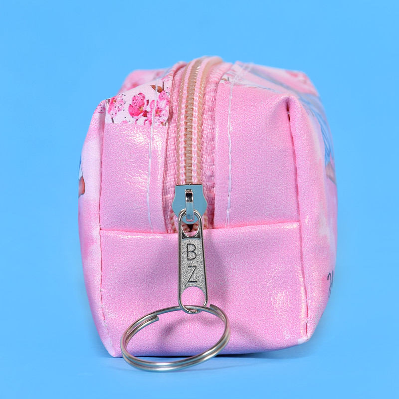 کیف هندزفری مدل دختر لباس صورتی کد 7896