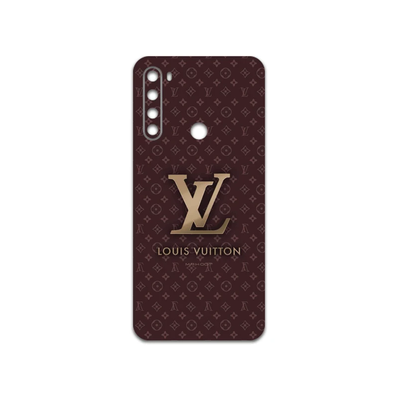 برچسب پوششی ماهوت مدل LOUIS-VUITTON-Logo مناسب برای گوشی موبایل شیائومی Redmi Note 8 2021