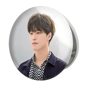 آینه جیبی خندالو طرح دینو گروه سونتین Seventeen مدل تاشو کد 21611 