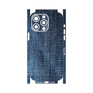 MAHOOT Fabric Texture 3-FullSkin Cover Sticker for Apple iPhone 15 Pro Max