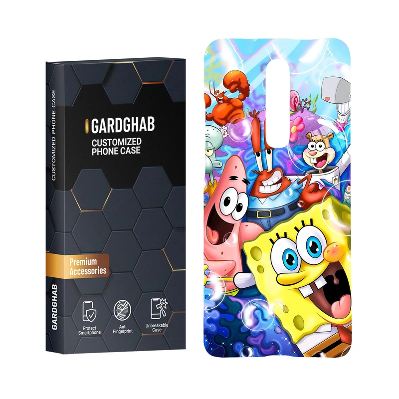 کاور گارد قاب مدل باب اسفنجی مناسب برای گوشی موبایل شیائومی Mi 9t/ Mi 9t Pro/ Redmi K20/K20 Pro