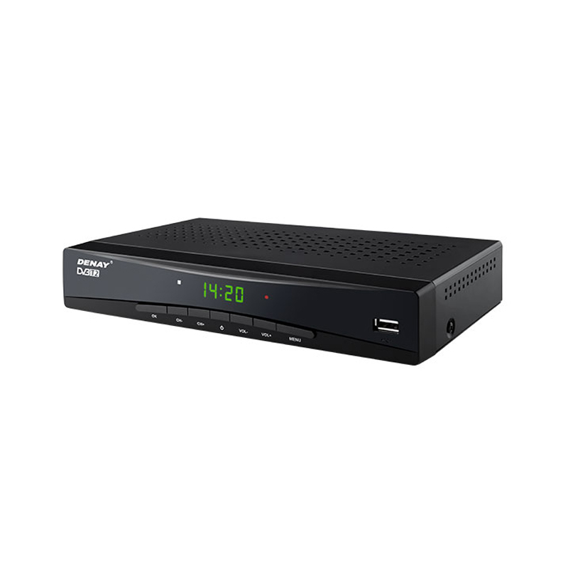 گیرنده دیجیتال DVB-T دنای مدل STB1013H به همراه کابل