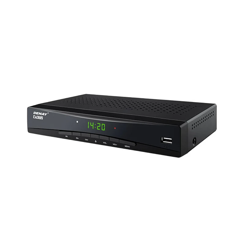 گیرنده دیجیتال DVB-T دنای مدل STB1013H به همراه کابل