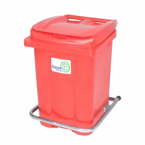 سطل زباله رازک شیمی مدل 1020 گنجایش 60 لیتر