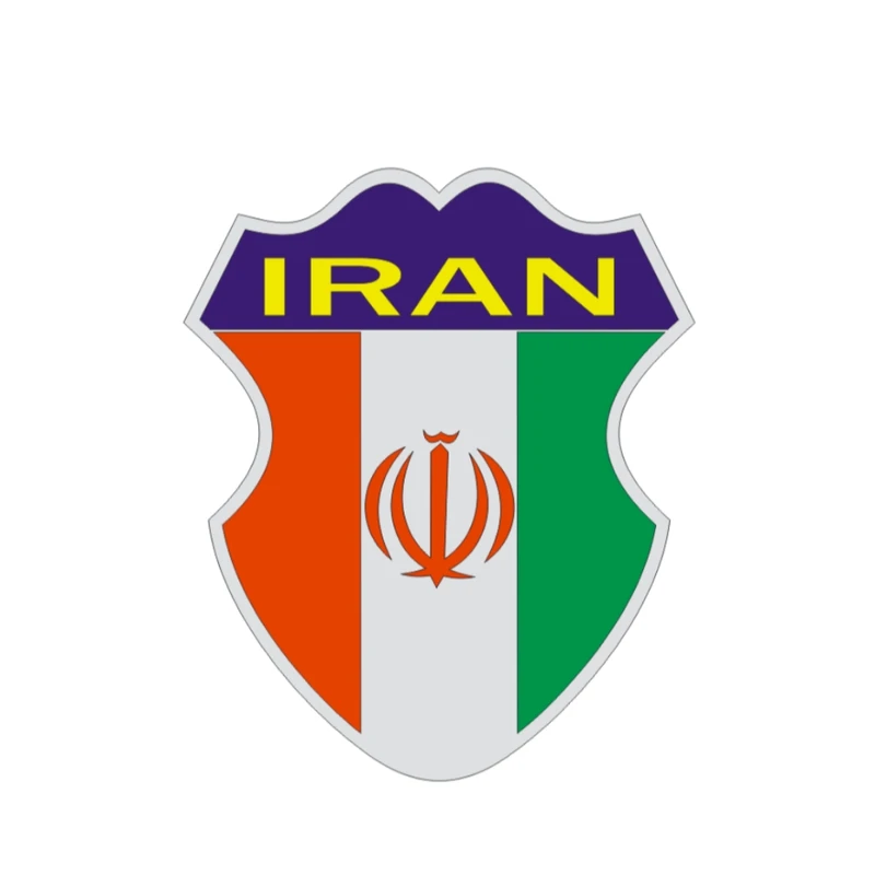 برچسب بدنه خودرو طرح پرچم ایران کد 1114