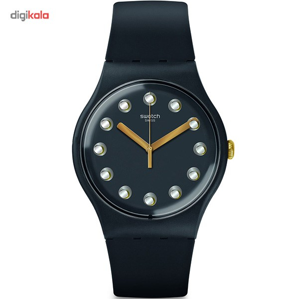 ساعت مچی عقربه ای سواچ مدل SUOM104