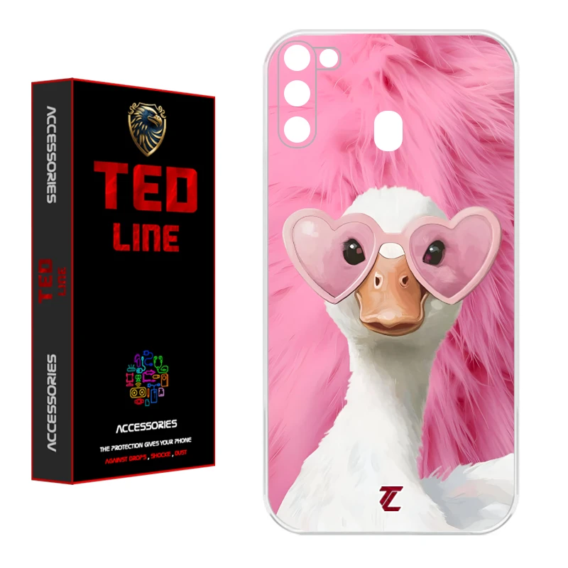 کاور تدلاین طرح اردک کد 1166 مناسب برای گوشی موبایل سامسونگ Galaxy A11