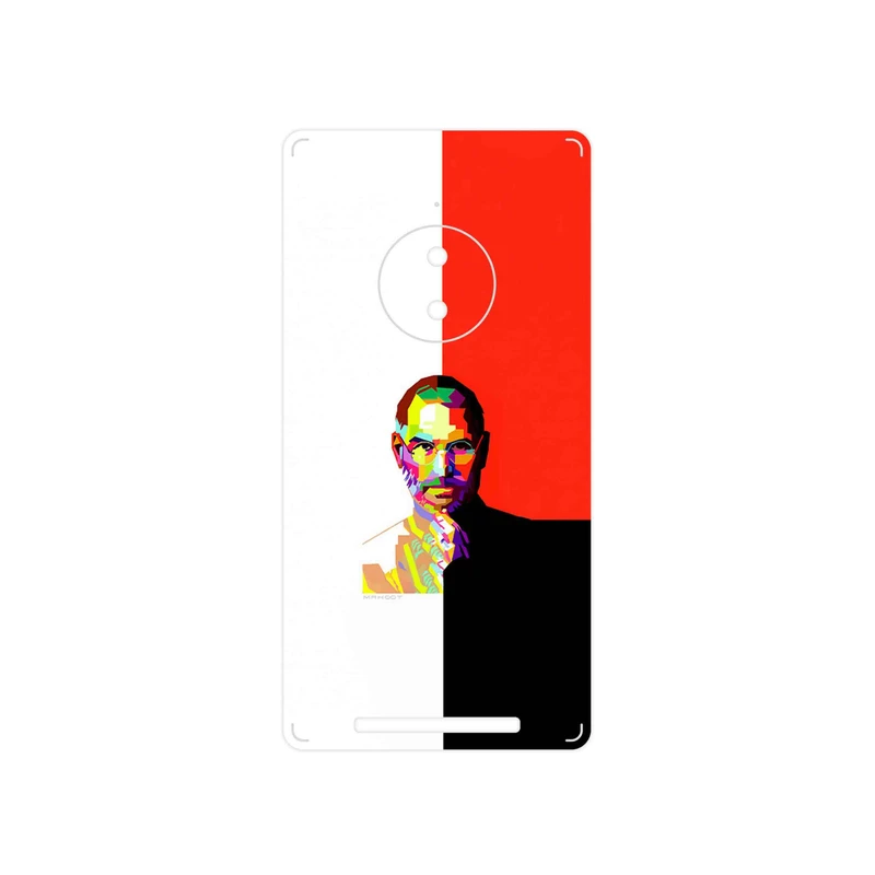 برچسب پوششی ماهوت مدل 1 Collage of Steve Jobs مناسب برای گوشی موبایل نوکیا Lumia 830