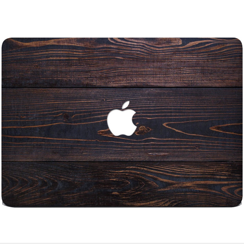برچسب تزئینی ونسونی مدل Wooden مناسب برای مک بوک