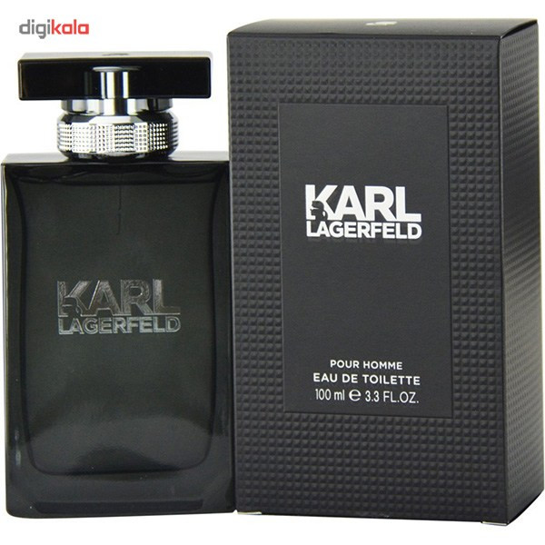 ادو تویلت مردانه کارل لاگرفلد مدل Karl Lagerfeld for Him حجم 100 میلی لیتر