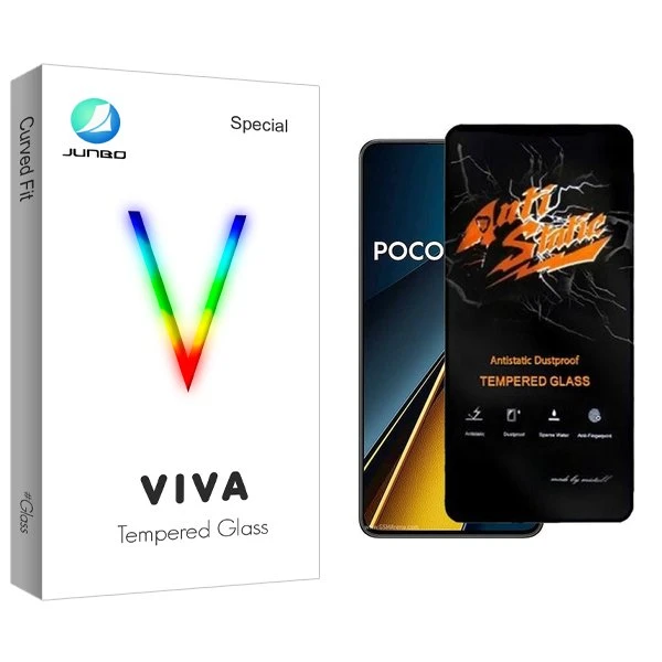 محافظ صفحه نمایش جانبو مدل Viva Antistatic مناسب برای گوشی موبایل شیائومی Poco X6 Pro