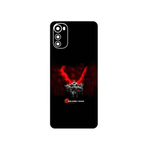 MAHOOT GEARS_OF_WAR Cover Sticker for Motorola Moto E32s