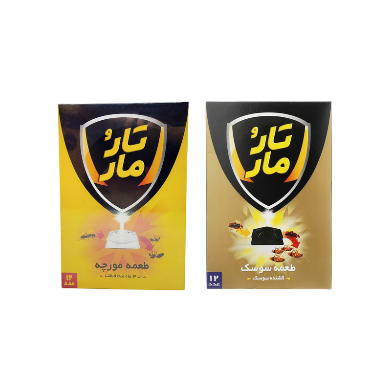 طعمه سوسک کش و مورچه کش تارومار مدل T24 مجموعه 2 عددی